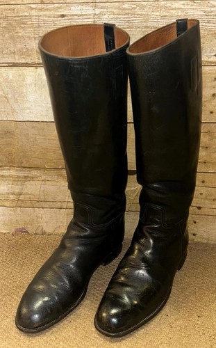 Manfield black english leather - english,