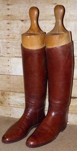 Gents english dark tan - dark, leather
