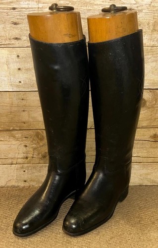 Black english leather - black,