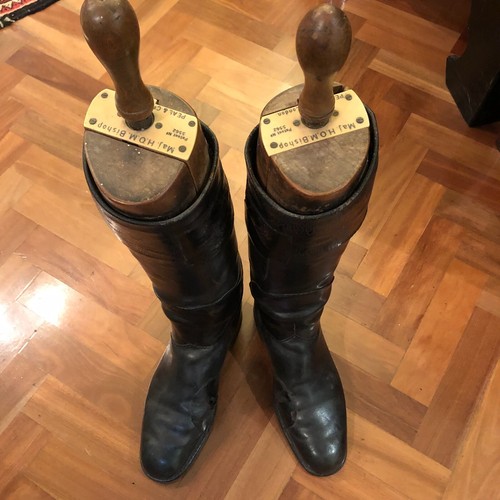Riding boots antique peal co - peal,